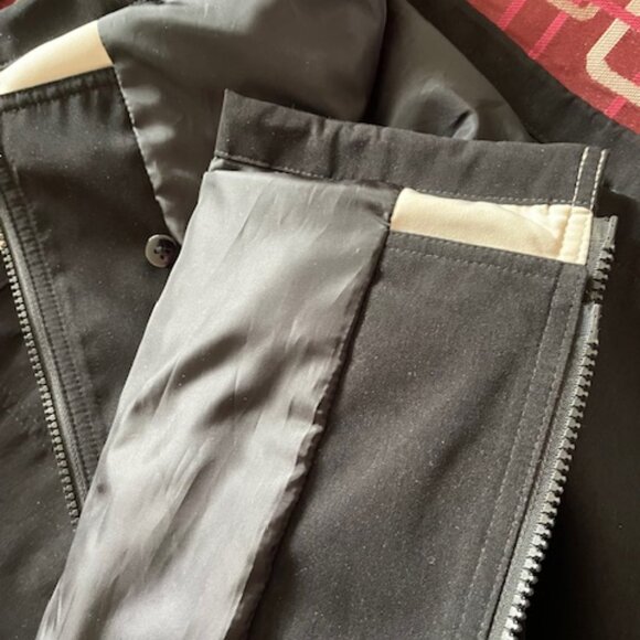 Liz Claiborne  Women’s Classic Hooded Outerwear Jacket  - Black/Tan  - Nw- Sze L - Picture 9 of 16